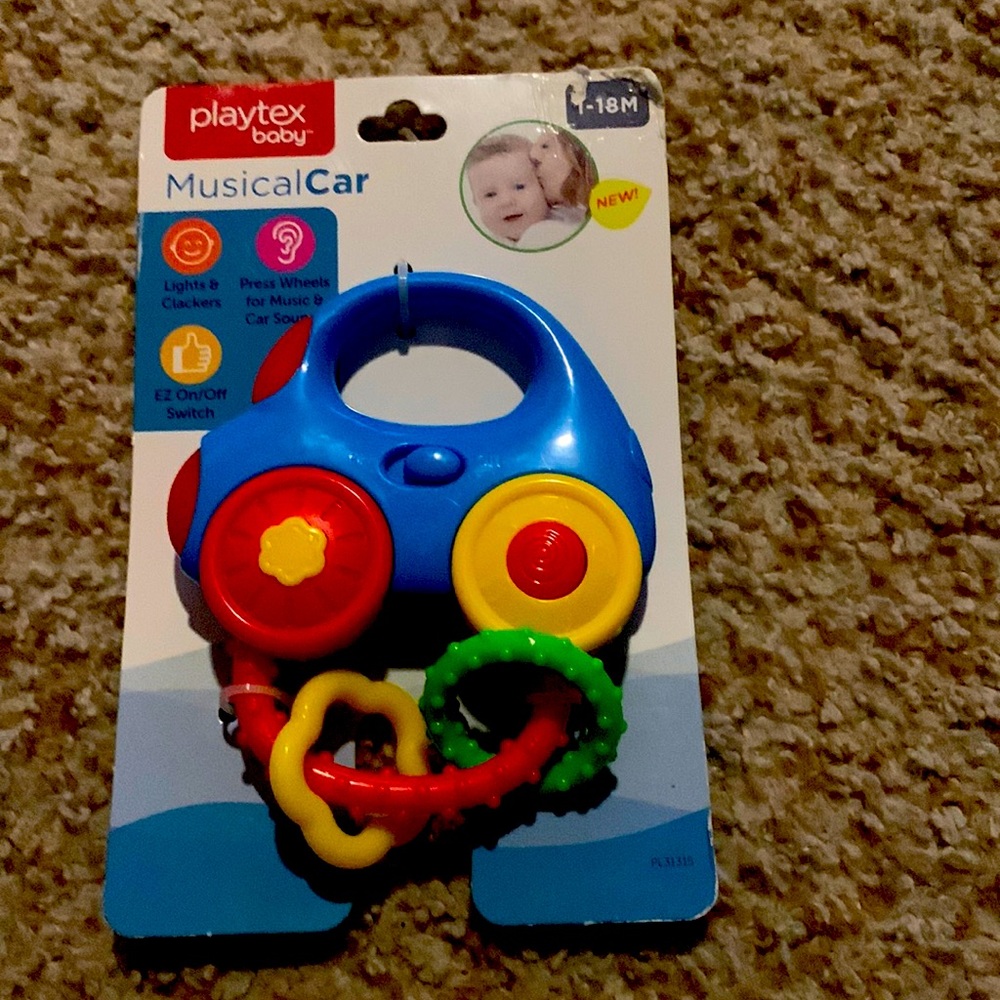 Playtex Musical Car Toy